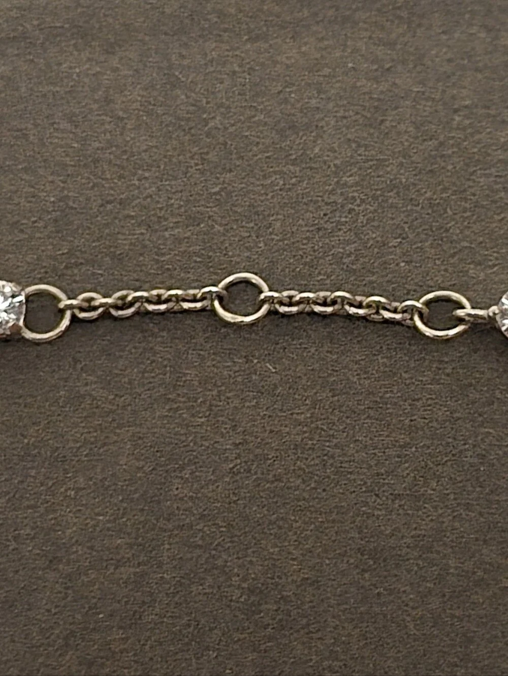 Pandora Sterling Silver Sparkling Tennis Bracelet